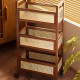 Wooden 3 Tier Trolley